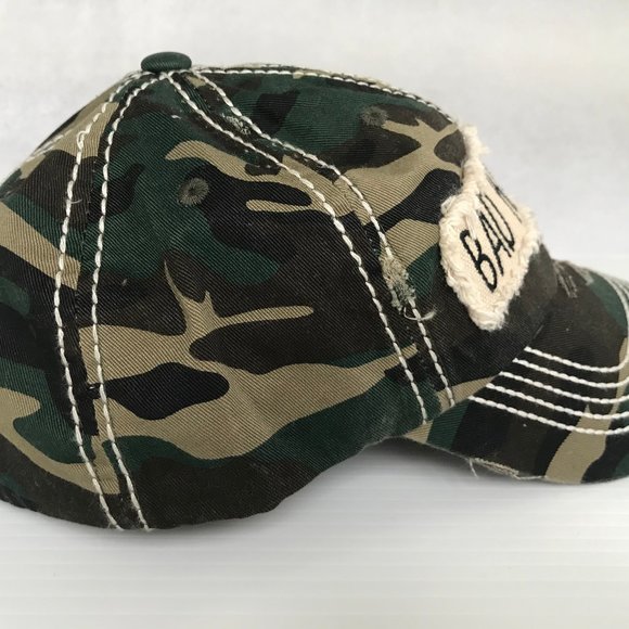 Distressed BAD HAIR DAY hat. Ya know, cuz 2020 - Picture 3 of 3